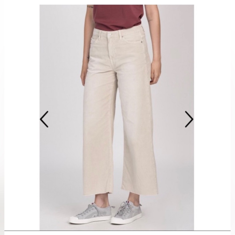 The Cords and Co Sofia corduroy wide leg pants E005